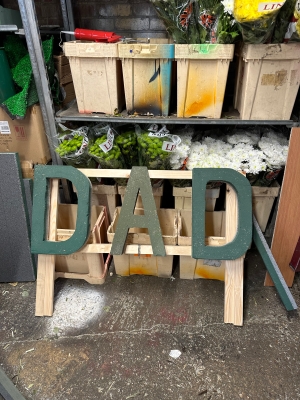 Big, large, xl, letter, word, frames, for, florists